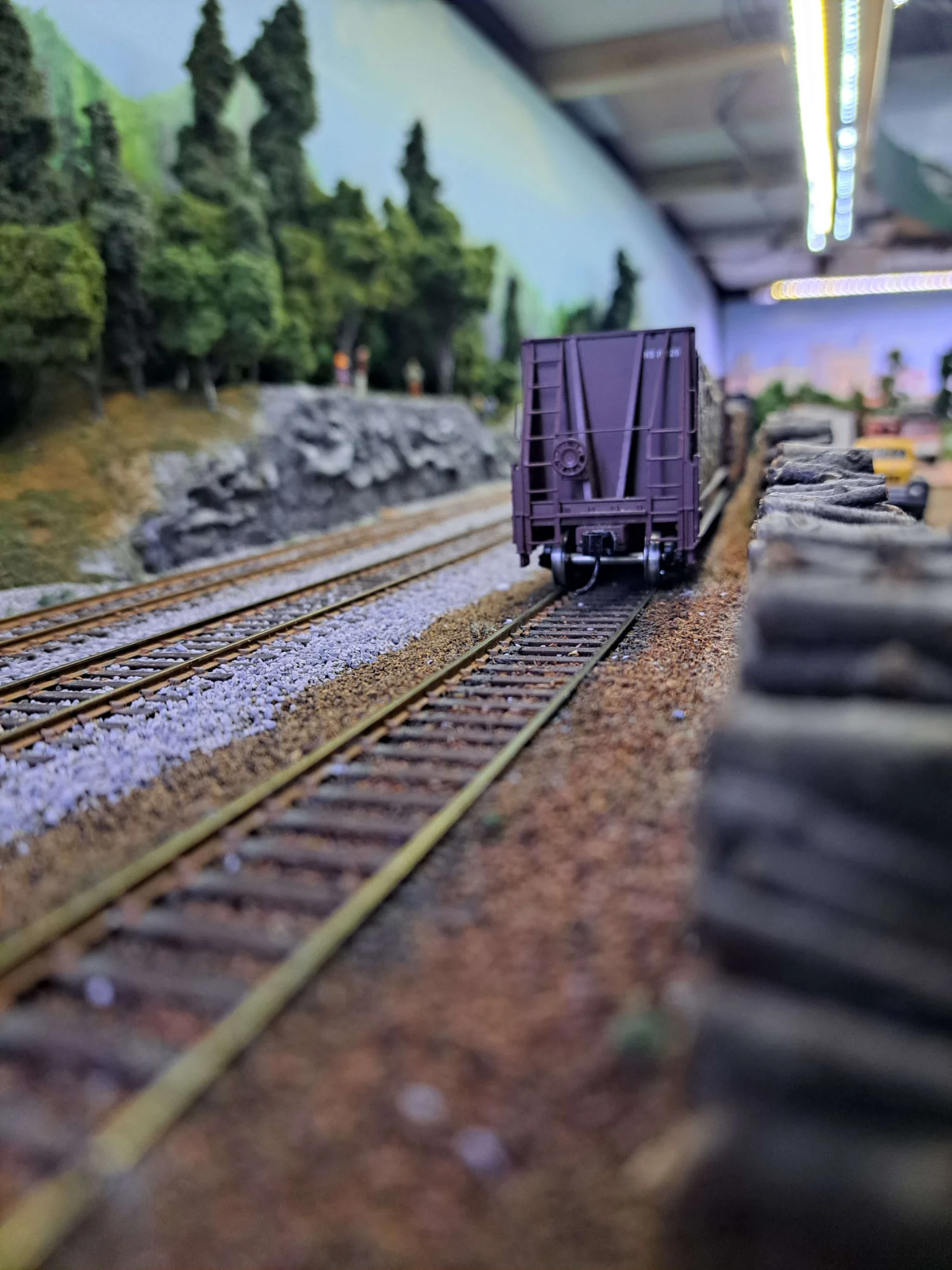 HO Layout Track Detail