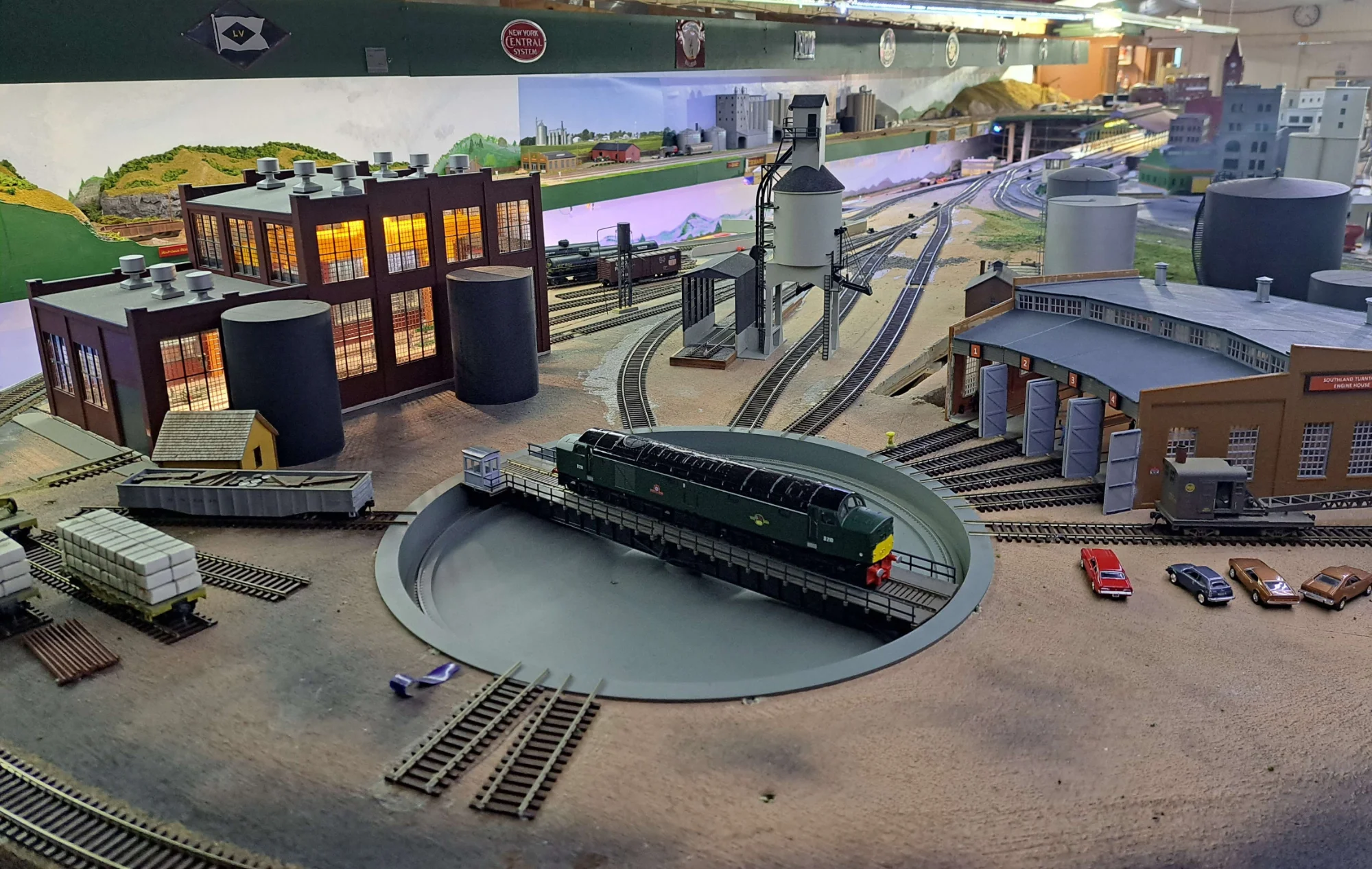 HO Layout Turntable